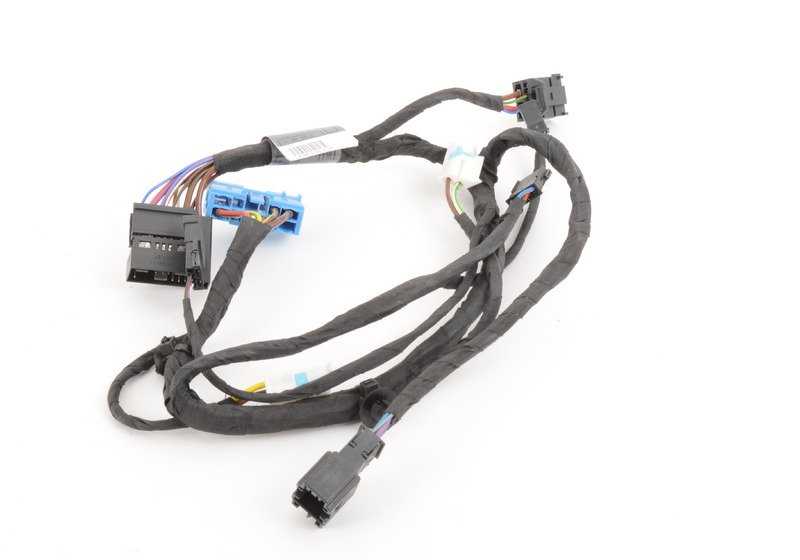 Cableado para asiento izquierdo OEM 61129131758 para BMW E81, E82, E88, E90, E91, E92. Original BMW.