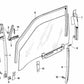 Esquina derecha para BMW E23 Serie 7 (OEM 51321917316). Original BMW