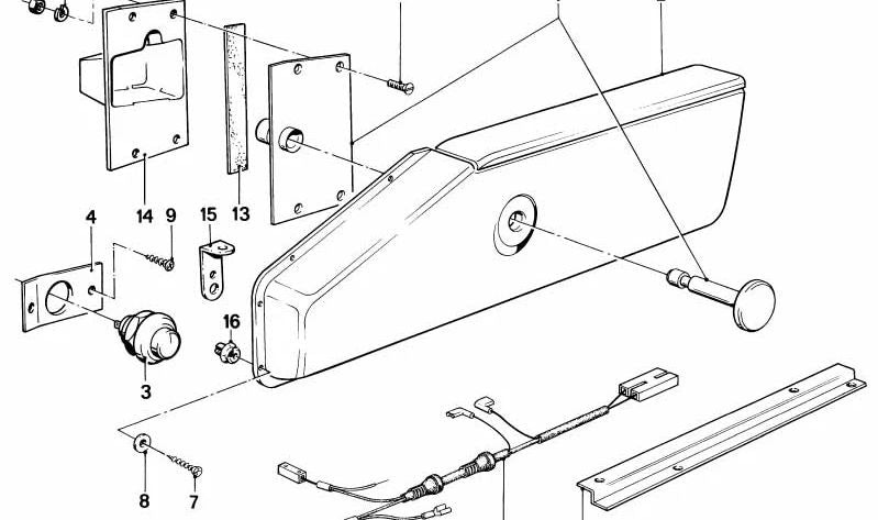 Arandela elástica OEM 07119933082 para BMW E21, E30, E36, E46, E12, E28, E34, E24, E23, E32, Z1. Original BMW.