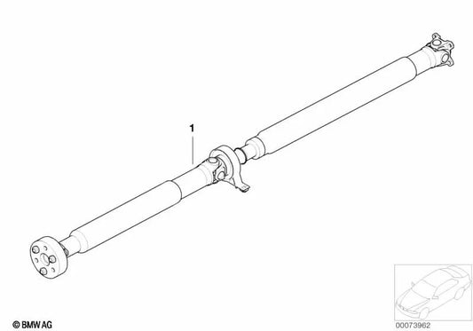 Eje de transmisión 6 velocidades para BMW Serie 3 E46 (OEM 26117530512). Original BMW