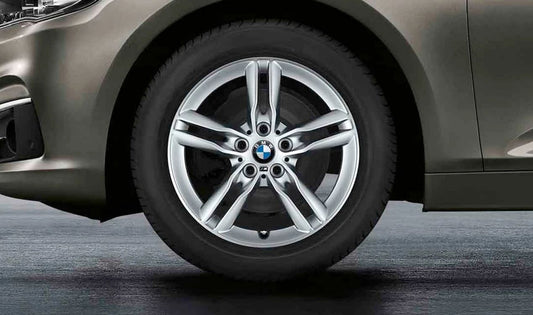 M Double Spoke Aluminium Wheel 483 for BMW F52, F45, F46 (OEM 36117848601). Original BMW