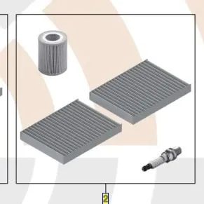 Kit de Servicio Inspección I para BMW E39 (OEM 88002157556). Original BMW