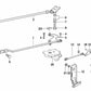 Palanca de transmisión Soporte de tensión para BMW E36 (OEM 54348174834). Original BMW