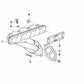 Schraube für BMW Serie 3 E30, E36 (OEM 11621728372). Original BMW