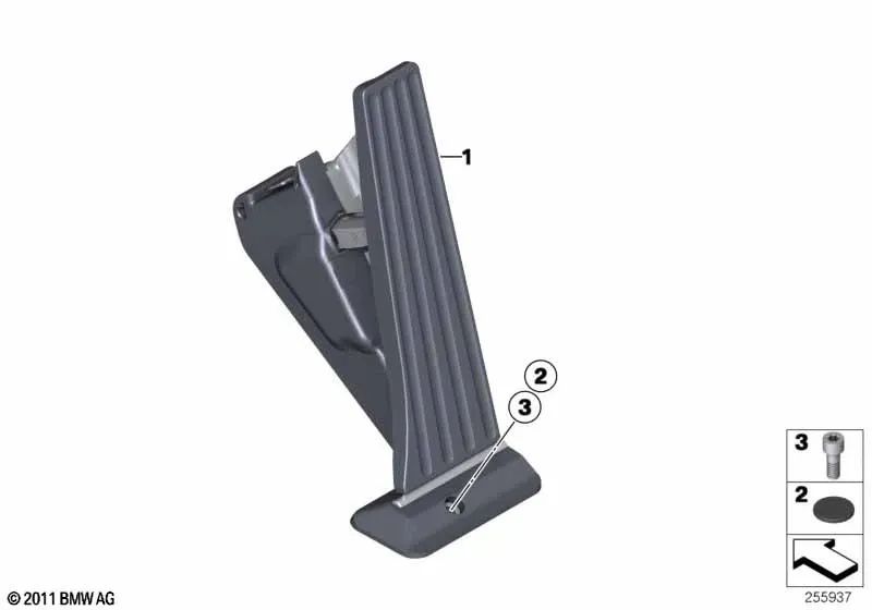 Módulo de Pedal Acelerador Transmisión Automática para BMW Serie 3 G20, G28, Z4 E85, E86 (OEM 35426853175). Original BMW