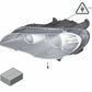 Faro izquierdo xenón adaptativo (AHL) OEM 63117289001 para BMW E70 (X5). Original BMW.