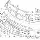 Conducto De Aire Para Freno Delantero Izquierdo/Derecho Bmw E60 E61 Recambios