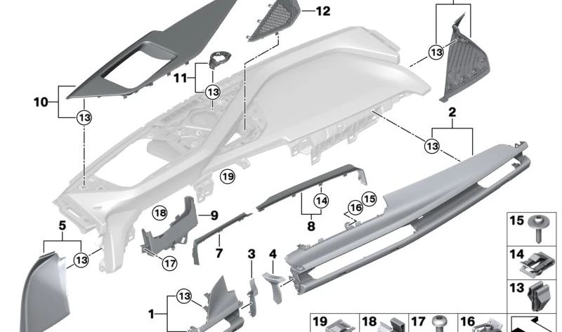 OEM Self -Roscan Screw 07149129752 For BMW F90, G30, G31, G38, G60, G61, G68, G90, G32, G11, G12, G70, F91, F92, F93, G14, G15, G16, G05, G18, F95, G06, G06, G06, G06, G06, G06, G06, G06, G06, F96, G07, G29. Original BMW.