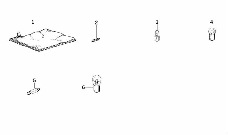 Fusible 8A para BMW E21, E12, E28, E24, E23, R248 (OEM 61138760138). Original BMW