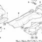 Aislamiento térmico para BMW Z4 E85, E86 (OEM 51487895575). Original BMW