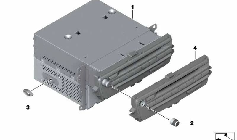 Faldón Delantero para BMW Serie 1 E82, E88, Serie 3 E90N, E91N, E92, E93, X1 E84, Z4 E89 (OEM 65129270248). Original BMW.