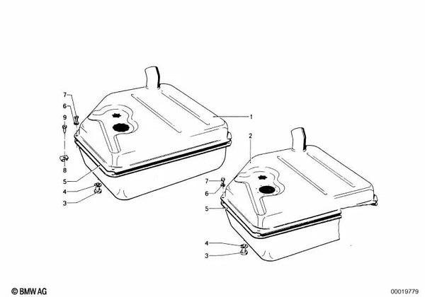 Junta para BMW Serie 3 E46, E90, Serie 5 E60, E61 (OEM 16111117052). Original BMW.