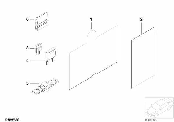 Fusible para BMW Serie 1 E81, E82, E87, E87N, E88, F20, F21, F52, Serie 3 E46, E90, E90N, E91, E91N, F30, F31, F34, F35, G20, G21, G28, G80, Serie 4 F32, G22, G23, G26, G82, Serie 5 E60, E60N, E61, F07, F10, F11, F18, G30, G31, G38, Serie 6 E63, E64, F06,