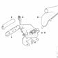 Handbremshebel aus Leder für BMW Z8 E52 (OEM 34416753616). Original BMW