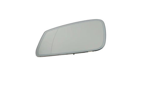 Left Wide Angle Heated Rearview Mirror Glass OEM 51167285005 for BMW F20, F21, F22, F23, F30, F31, F32, F33, F34, F36, F45, F46, F48, F87, i3 (I01). Original BMW.