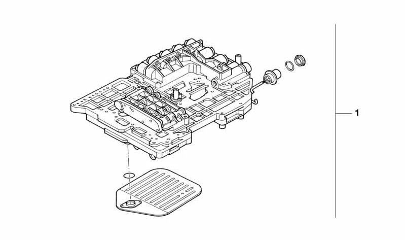 Módulo de control de transmisión OEM 24341422935 para BMW (Modelos compatibles: E36, E34). Original BMW