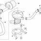 Tubería de aspiración para BMW X5 E53 (OEM 11727530780). Original BMW