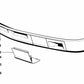 Front spoiler for BMW 5 Series E28 (OEM 51711935114). Original BMW.