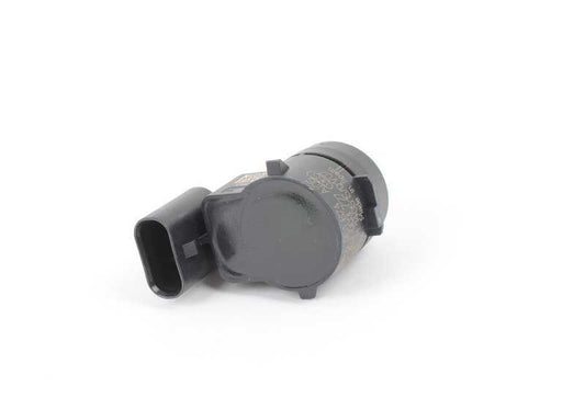 Ultrasonic sensor Titan silver for BMW 1 Series E81, E82, E87, E88 3 Series E90, E91, E92, E93, X1 E84, Z4 E89, MINI R55, R56, R57, R58, R59, R60 (OEM 66206935597). Original BMW