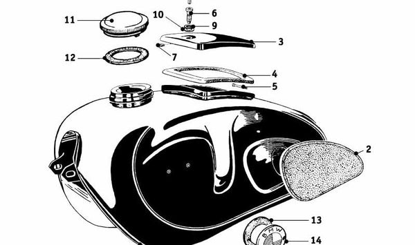 Depósito de combustible imprimado OEM 16110035292 para BMW. Compatible con los modelos: E46. Original BMW.