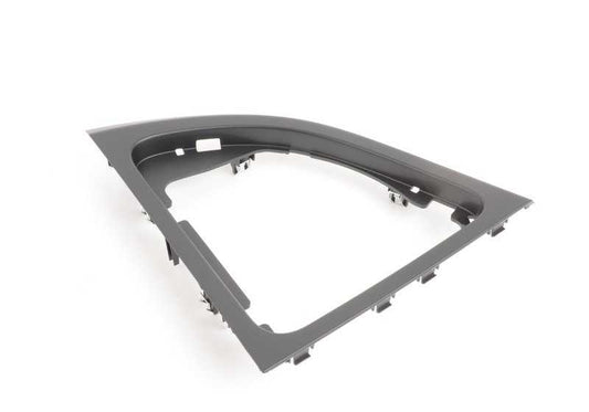 Couverture de bœuf pour Mate OEM 51168051993 Levier d'équipement noir pour BMW E82. BMW d'origine.