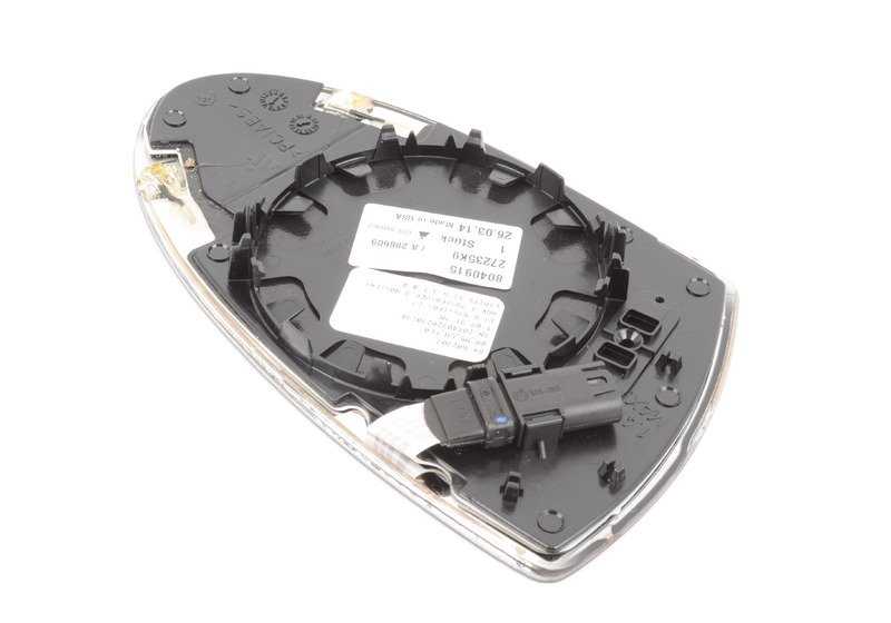 Espejo Izquierdo Calentado para BMW E60, E61, E63, E64 - Vidrio Plano . Original BMW