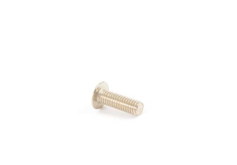 Screw for BMW 3 Series E21, E30, 5 Series E12, E28, E34, 6 Series E24, 7 Series E23, E32 (OEM 72601852660). Genuine BMW