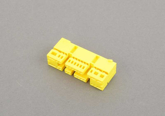 Yellow socket housing for BMW 3 Series E46 (OEM 61138373310). Original BMW