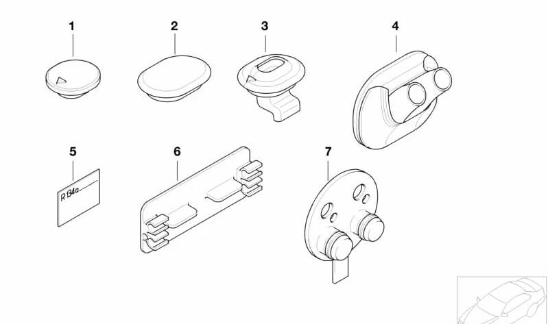 Tubo de drenaje de agua condensada OEM 64116906545 para BMW E46, E83. Original BMW