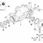 Mitnehmerflansch Abtrieb für BMW E81, E82, E87N, E88 5er E39, E60N 7er E38, E65, E66 X5 E53 (OEM 33137509105). Original BMW