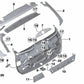 Tapa de servicio izquierda para BMW F31, F31N (OEM 51497318333). Original BMW