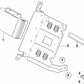 Amplificador Sistema Top-Hifi para BMW E65, E66 (OEM 65126961389). Original BMW