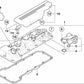 Tapa de culata para BMW E90, E90N, E92, E92N, E93, E93N (OEM 11127848154). Original BMW