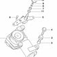 Scheibe para BMW Serie 5 E39 (OEM 61627066407). Original BMW