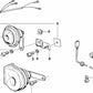 Vis de cylindre OEM 0711919759 pour BMW E28, E34, E24, E32, E38. BMW d'origine.