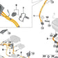 Juego de cables de alto voltaje para compresor eléctrico de aire acondicionado para BMW G26E, G26F (OEM 61125A0FAD2). Original BMW