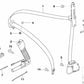 Cable tensor de cinturón/conector de asiento para BMW E46, E63, E83, E53, E85, E86 (OEM 52108255704). Original BMW