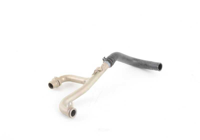 Manguera de retorno de calefacción OEM 11537838775 para BMW E90, E92, E93. Original BMW.