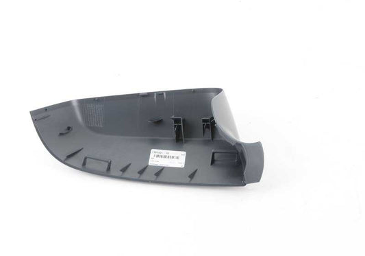 Tapa exterior del espejo lateral, imprimada, izquierda para BMW E60N, E61N, F07, F10, F11, F18, E63N, E64N, F06, F12, F13, F01, F02, F04 (OEM 51167187431). Original BMW.