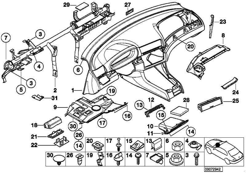 Revestimiento Tapa Superior Depales Para Bmw E46 . Original Bmw. Recambios