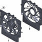 Fan housing with fan for BMW X3 F25, X4 F26 (OEM 17427601176). Original BMW