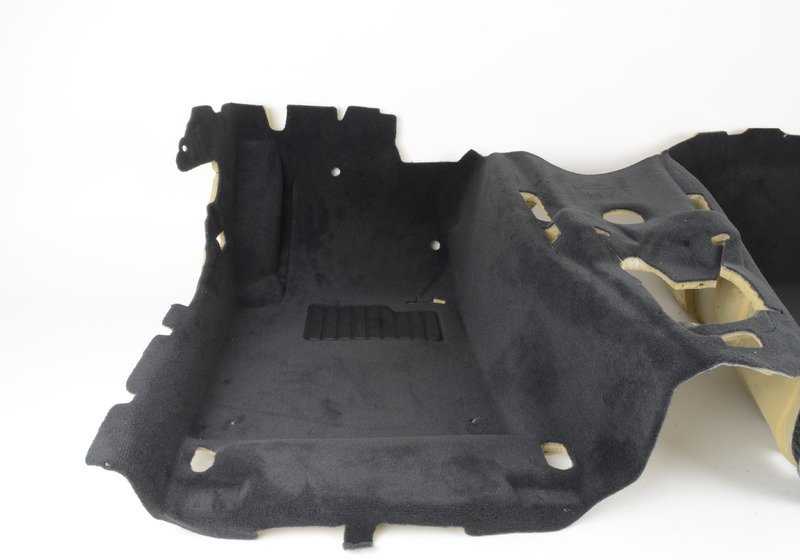 Front floor liner for BMW 3 Series E46 (OEM 51478213974). Original BMW