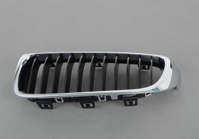 Rejilla Decorativa Delantera Izquierda para BMW Serie 4 F32, F33, F36 (OEM 51135A3D021). Original BMW