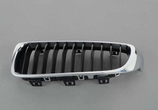 Front Left Decorative Grille for BMW 4 Series F32, F33, F36 (OEM 51135A3D021). Original BMW