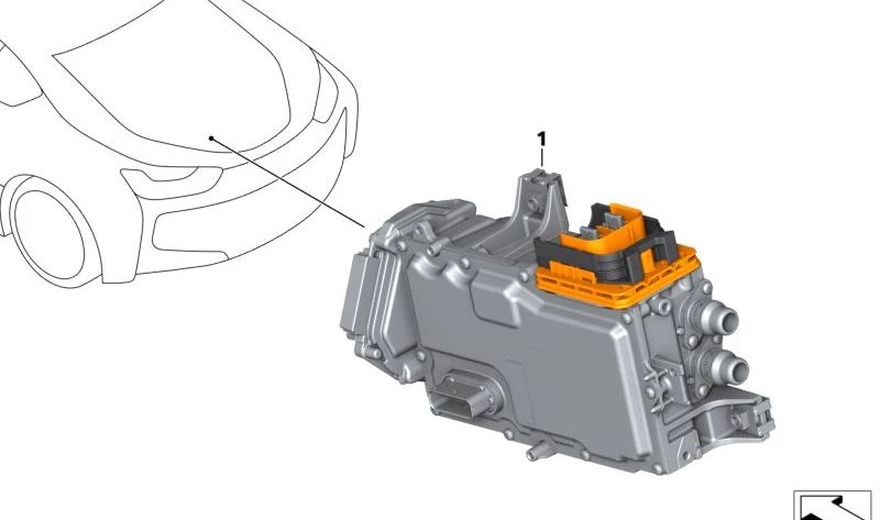 Dispositivo de Control REME para BMW I12, I15 (OEM 12329489808). Original BMW