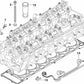 Junta de culata sin asbesto para BMW Serie 7 E65, E66 (OEM 11127515147). Original BMW