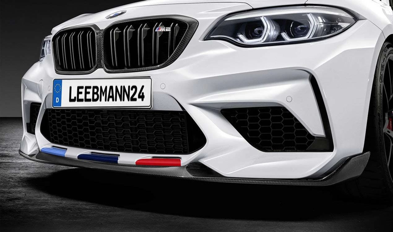 Spoiler delantero M Performance para BMW M2 F87. Original BMW.