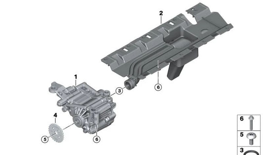 Conducto de admisión OEM 11417846384 para BMW F87, F80, F82, F83. Original BMW.