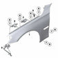 Front right side panel bracket for BMW F01, F02, F04 (OEM 41357204500). Original BMW.