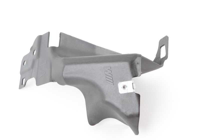 Cubierta protectora de dirección delantera izquierda OEM 51758055731 para BMW F87, F80, F82, F83. Original BMW.